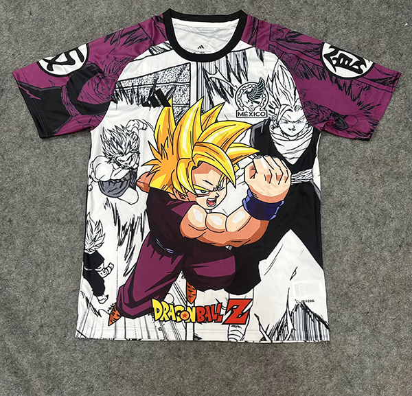 AAA Quality Mexico 26/27 Special White Anime Version Jersey